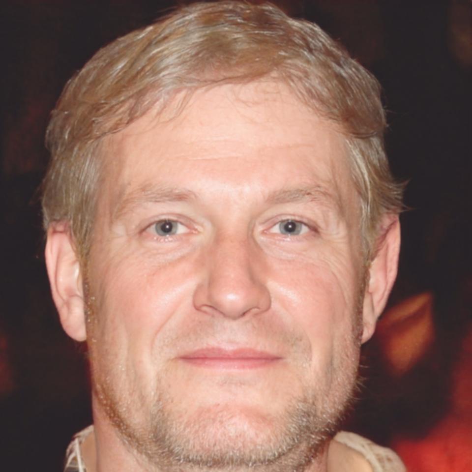 Khaled working at his home studio setup